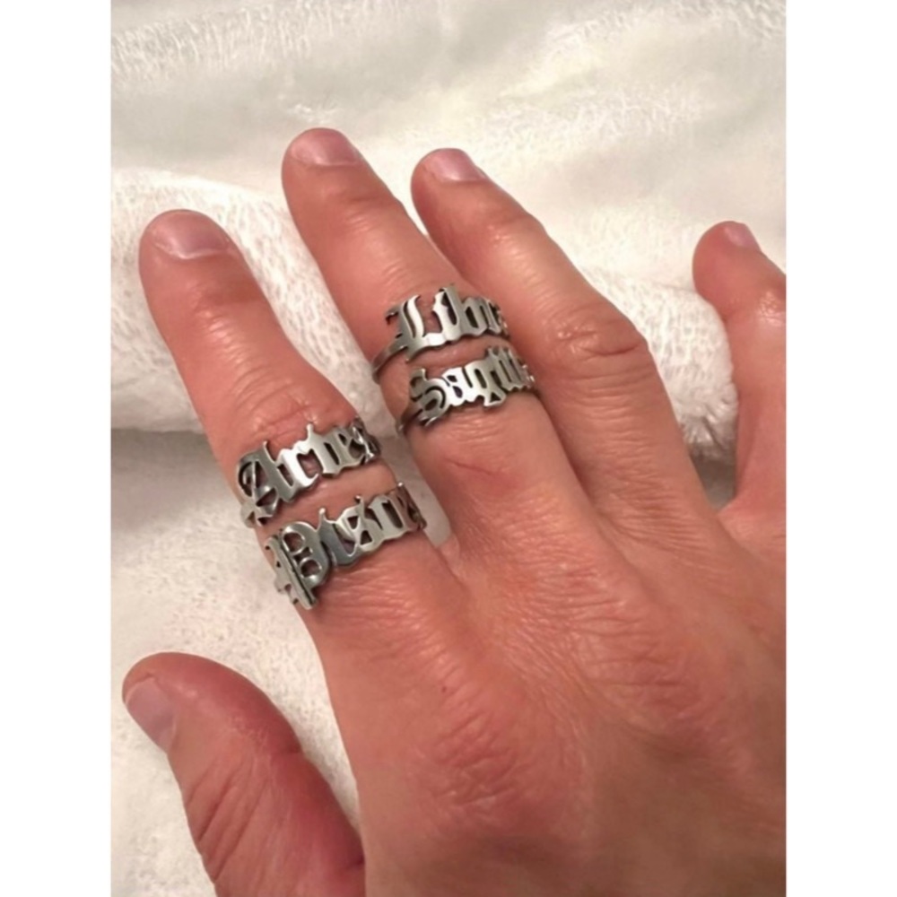 Astrology Ring - Cancer - Picture 4 of 11